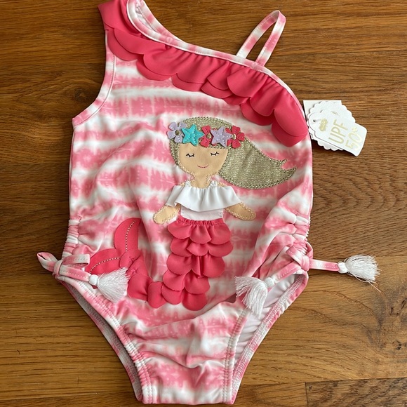Mud Pie Swim Mud Pie Nwtone Piece Mermaid Swimsuit Poshmark